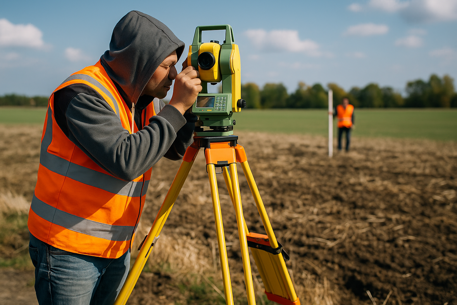 Fachowiec od geodezji podczas budowy – {kiedy jego pomoc jest niezbędna